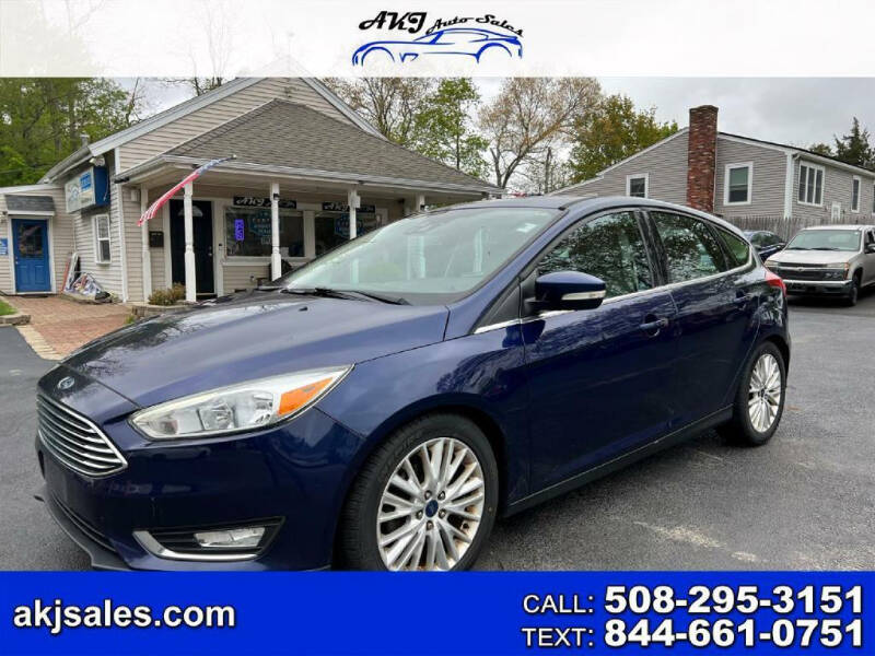 2016 Ford Focus for sale at AKJ Auto Sales in West Wareham MA