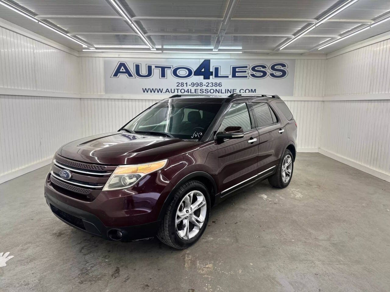 Purple 2011 Ford Explorer Limited AWD Limited 4dr SUV 1