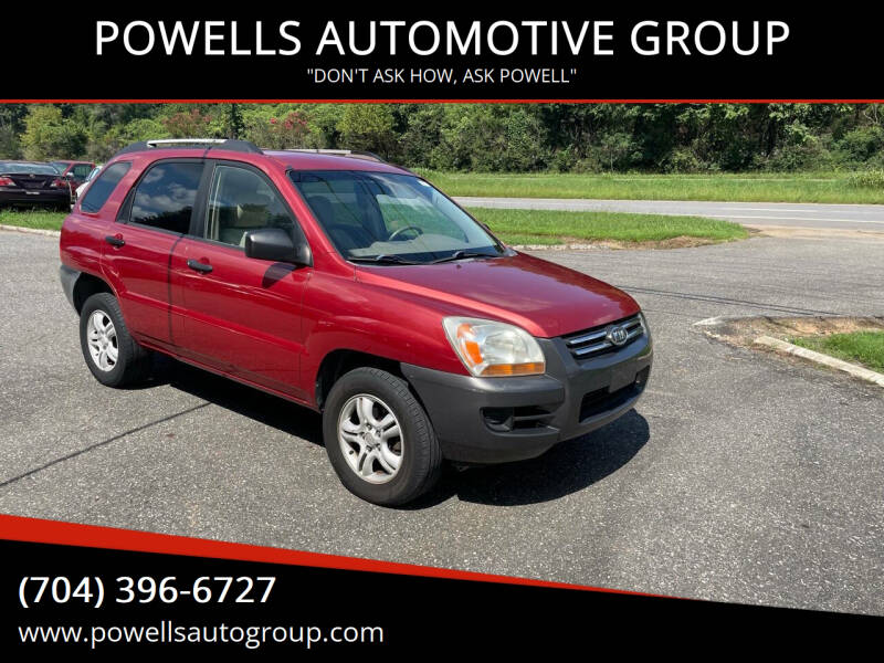 2006 Kia Sportage for sale at POWELLS AUTOMOTIVE GROUP in Gastonia NC