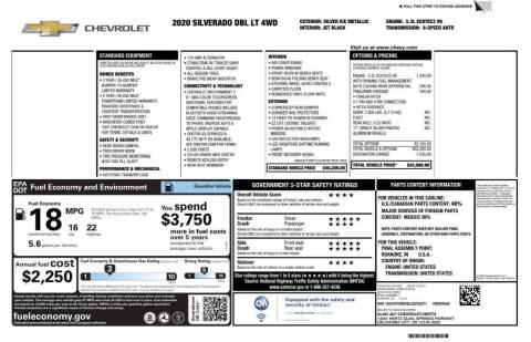 2020 Chevrolet Silverado 1500 LT