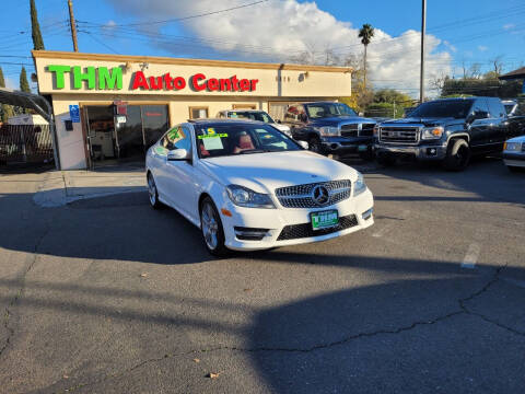 2015 Mercedes-Benz C-Class for sale at THM Auto Center Inc. in Sacramento CA