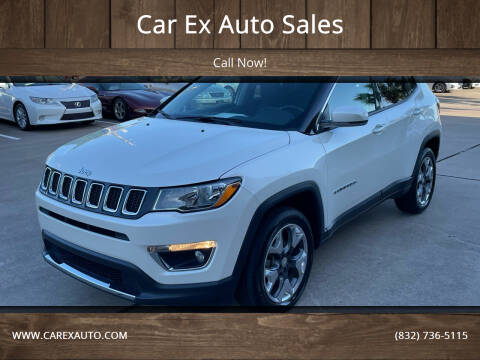 2019 Jeep Compass for sale at Car Ex Auto Sales in Houston TX