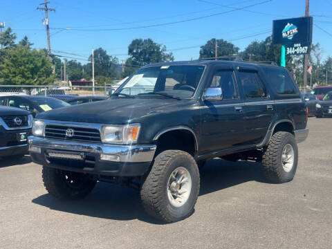 1995 Toyota 4Runner for sale at ALPINE MOTORS in Milwaukie OR