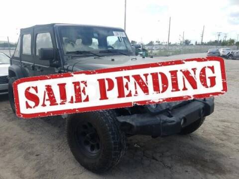 2017 Jeep Wrangler Unlimited for sale at STS Automotive - MIAMI in Miami FL