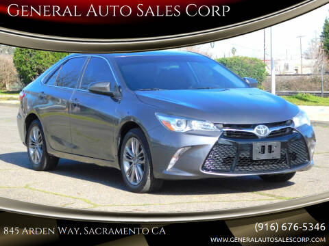 2017 Toyota Camry for sale at General Auto Sales Corp in Sacramento CA