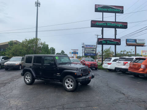 2007 Jeep Wrangler Unlimited for sale at Boardman Auto Mall in Boardman OH