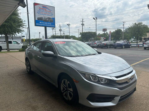 2017 Honda Civic for sale at Magic Auto Sales in Dallas TX