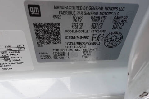 2023 GMC Sierra 1500 SLE