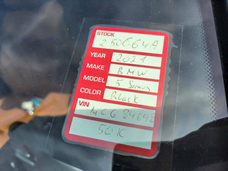 2021 BMW 5 Series M550i xDrive