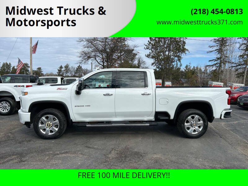 2021 Chevrolet Silverado 2500HD for sale at Midwest Trucks & Motorsports in Merrifield MN