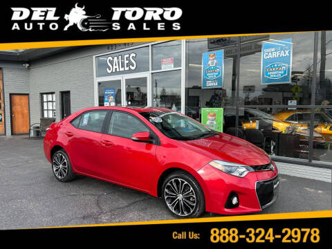 2014 Toyota Corolla for sale at DEL TORO AUTO SALES in Auburn WA