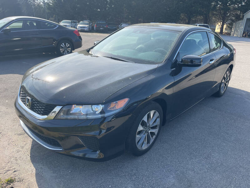 2015 Honda Accord for sale at Pinnacle Acceptance Corp. in Franklinton NC