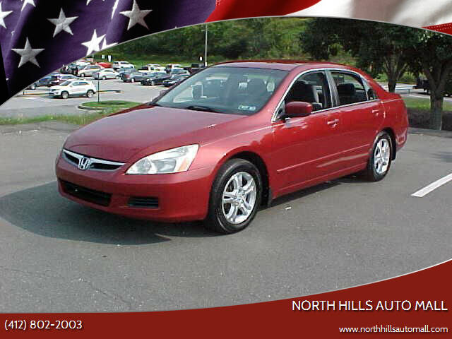 2007 Honda Accord for sale at North Hills Auto Mall in Pittsburgh PA