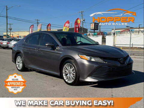 2020 Toyota Camry Hybrid for sale at HOPPER AUTO SALES in Knoxville TN