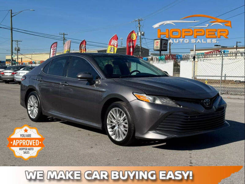 2020 Toyota Camry Hybrid for sale at HOPPER AUTO SALES in Knoxville TN