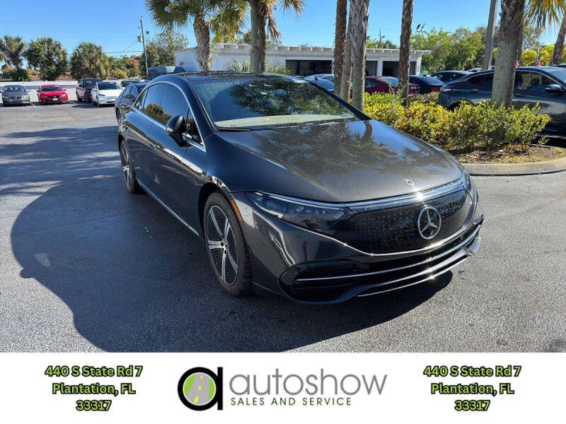 2022 Mercedes-Benz EQS for sale at AUTOSHOW SALES & SERVICE in Plantation FL