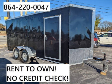 2022 Quality Cargo 7x16x7 7K GVWR Enclosed for sale at Welcome Auto Sales LLC in Greenville SC