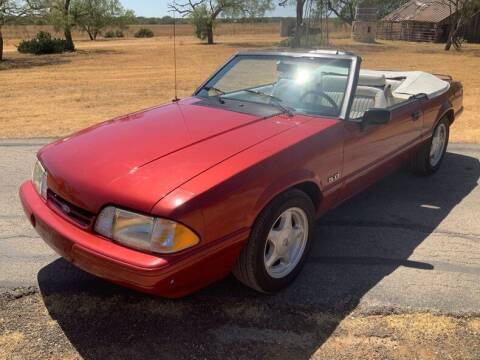 1992 Ford Mustang for sale at STREET DREAMS TEXAS in Fredericksburg TX