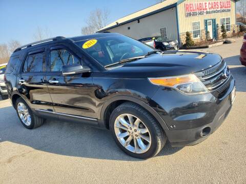 2013 Ford Explorer for sale at Reliable Cars Sales in Michigan City IN