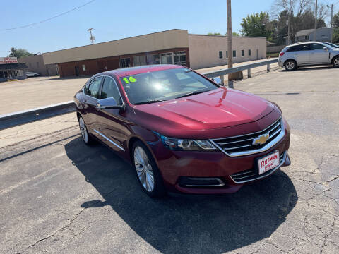 2016 Chevrolet Impala for sale at ROTMAN MOTOR CO in Maquoketa IA