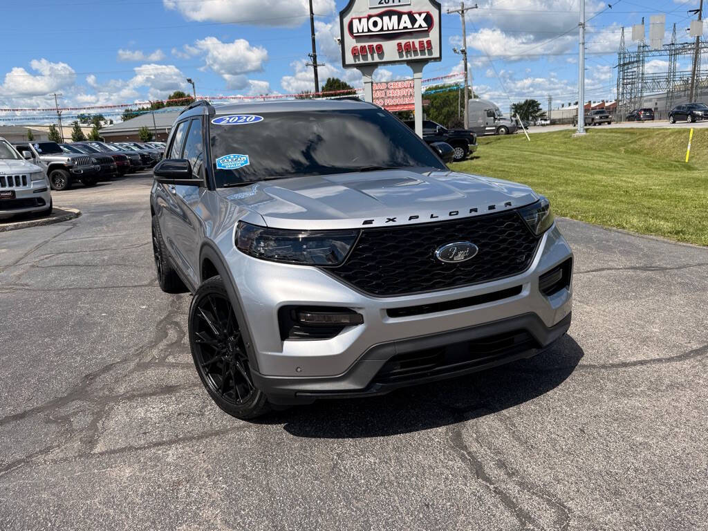 Silver 2020 Ford Explorer ST AWD ST 4dr SUV 2