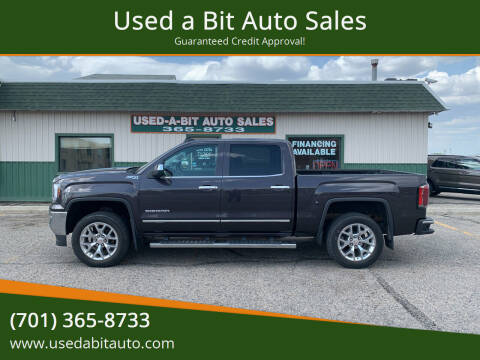 2016 GMC Sierra 1500 for sale at Used a Bit Auto Sales in Fargo ND