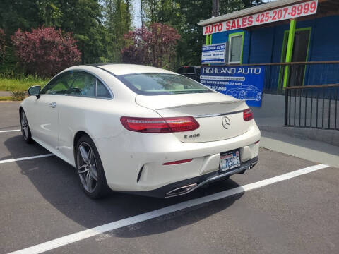 2018 Mercedes-Benz E-Class E 400