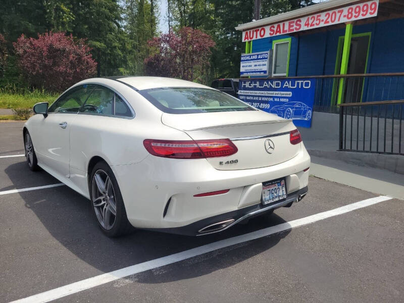 2018 Mercedes-Benz E-Class E 400