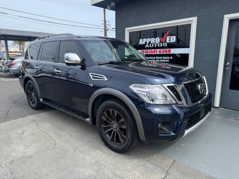 2017 Nissan Armada for sale at Approved Autos in Sacramento CA