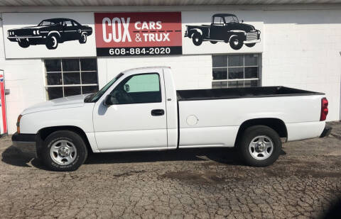 2003 Chevrolet Silverado 1500 for sale at Cox Cars & Trux in Edgerton WI