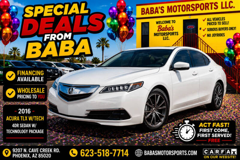 2016 Acura TLX w/Tech