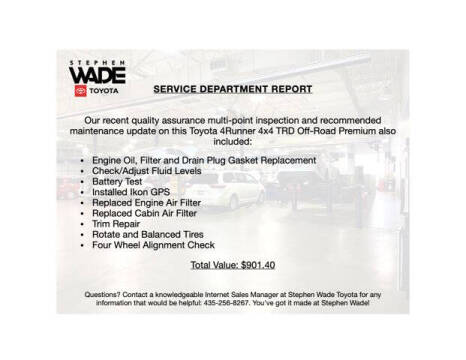 2022 Toyota 4Runner TRD Off-Road Premium