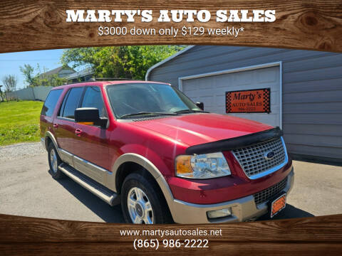 2004 Ford Expedition for sale at Marty's Auto Sales in Lenoir City TN