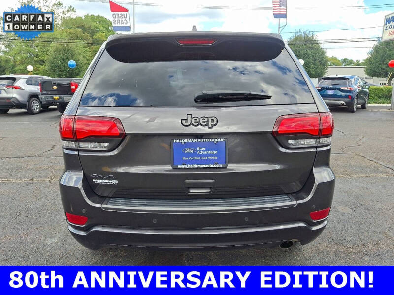 2021 Jeep Grand Cherokee 80th Anniversary Edition