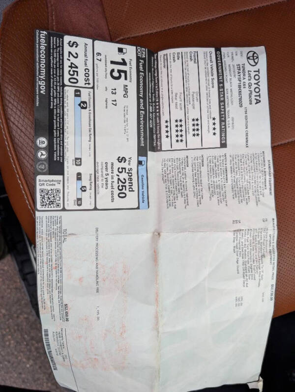 2017 Toyota Tundra 1794 Edition