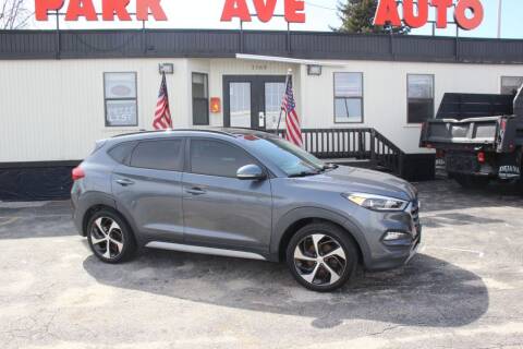 2018 Hyundai Tucson for sale at Park Ave Auto Inc. in Worcester MA