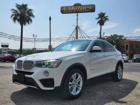2015 BMW X4 for sale at A MOTORS SALES AND FINANCE in San Antonio TX