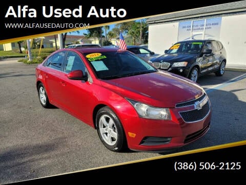 2014 Chevrolet Cruze for sale at Alfa Used Auto in Holly Hill FL