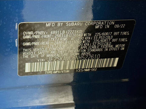 2022 Subaru Forester Wilderness