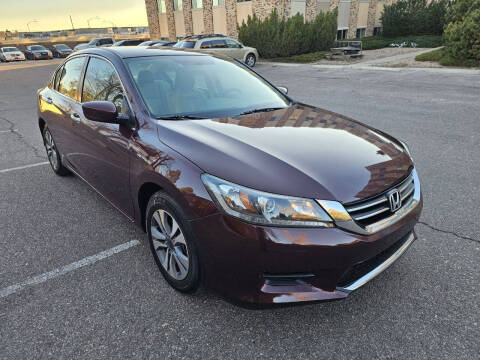 2015 Honda Accord for sale at Red Rock's Autos in Aurora CO