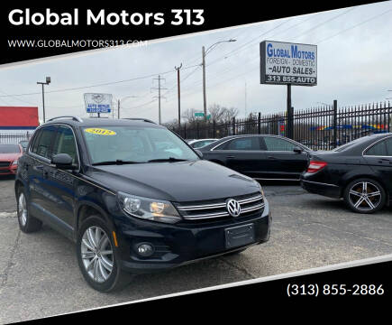 2012 Volkswagen Tiguan for sale at Global Motors 313 in Detroit MI