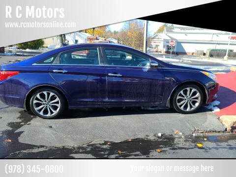 2013 Hyundai Sonata for sale at R C Motors in Lunenburg MA