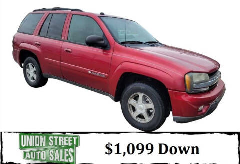 2004 Chevrolet TrailBlazer for sale at Union Street Auto Sales in Lafayette IN