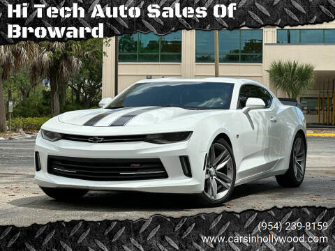2017 Chevrolet Camaro for sale at Hi Tech Auto Sales Of Broward in Hollywood FL