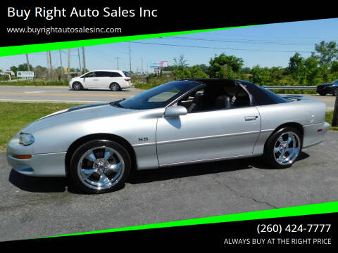 2002 Chevrolet Camaro for sale at Buy Right Auto Sales Inc in Fort Wayne IN