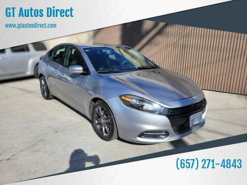 2016 Dodge Dart for sale at GT Autos Direct in Garden Grove CA