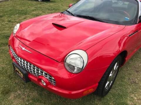 2002 Ford Thunderbird for sale at J Wilgus Cars in Selbyville DE