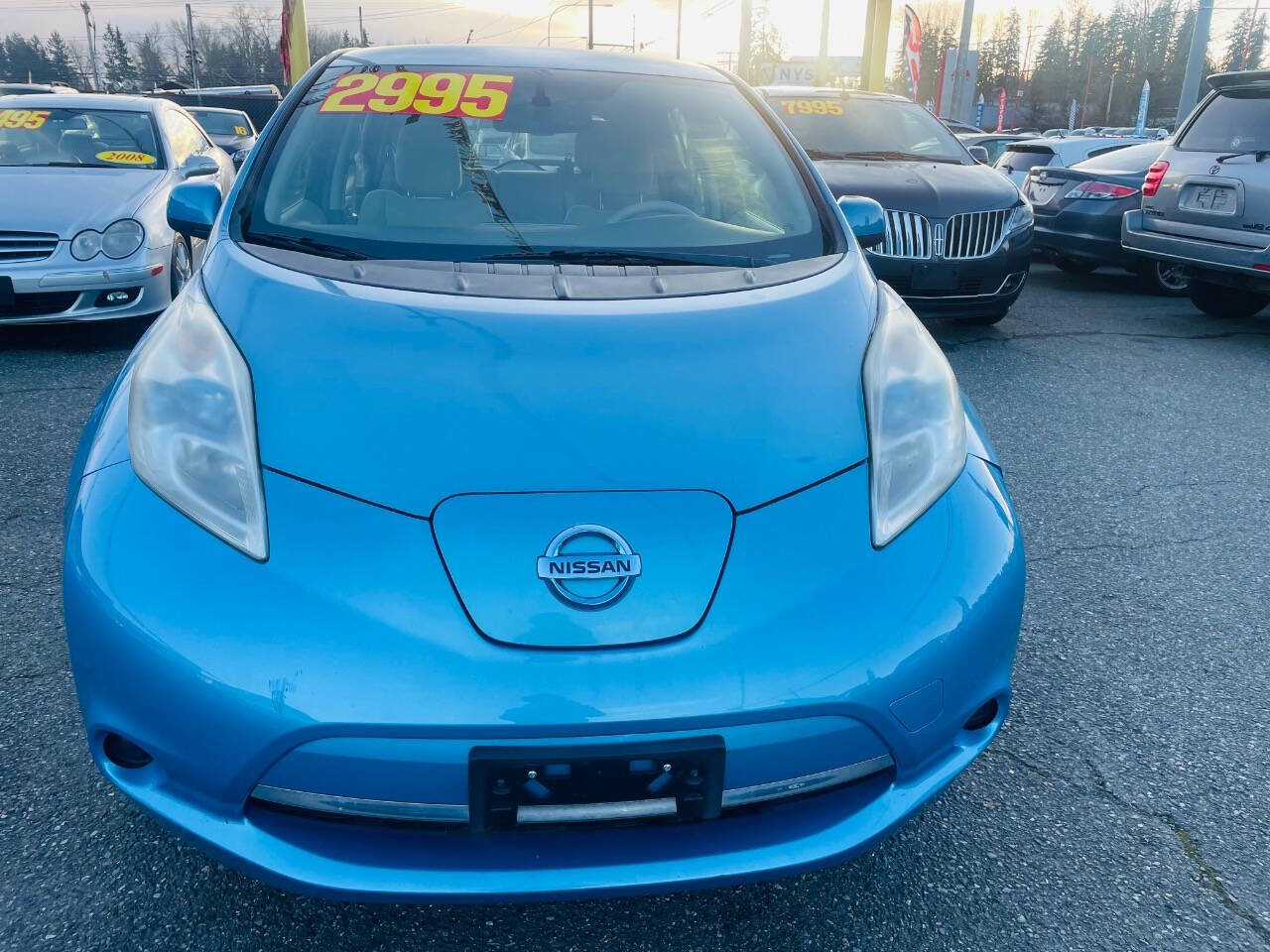 2011 Nissan LEAF for sale at New Creation Auto Sales in Everett, WA