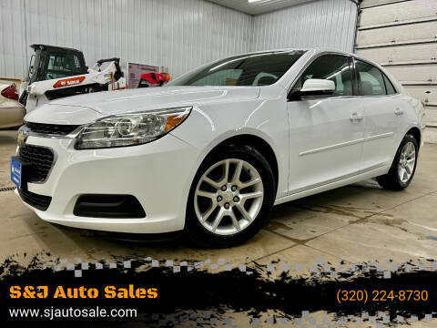 2014 Chevrolet Malibu for sale at S&J Auto Sales in South Haven MN