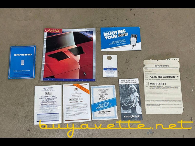 1987 Chevrolet Camaro Z28